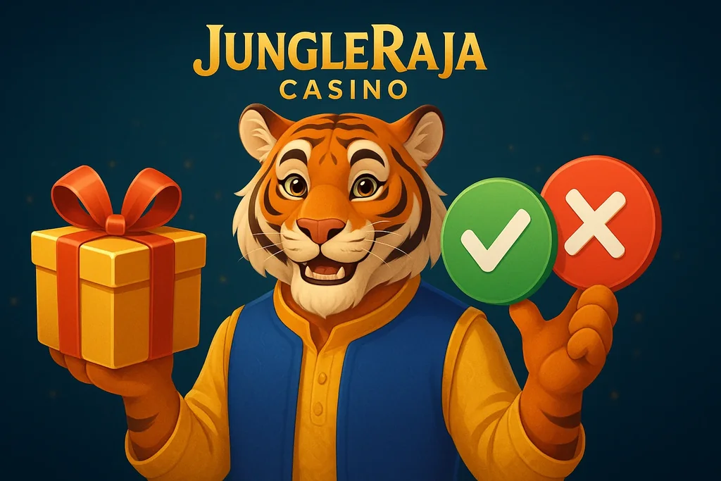 JungleRaja bonus pros and cons for Indian players