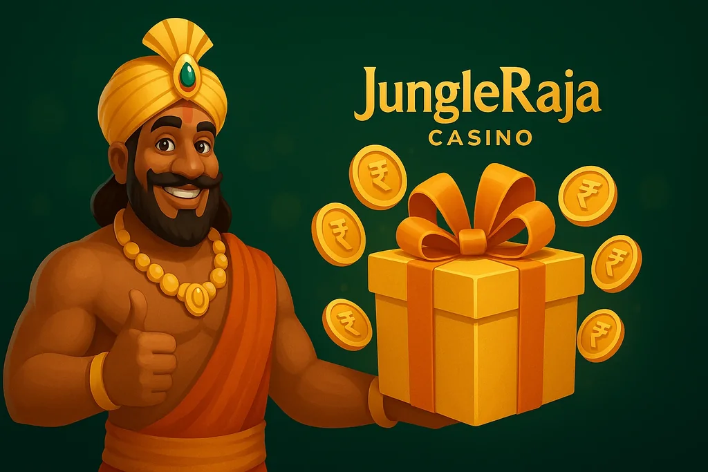 JungleRaja bonus types for Indian players