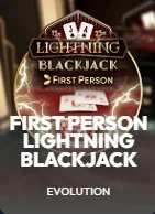 First Person Lightning Blackjack